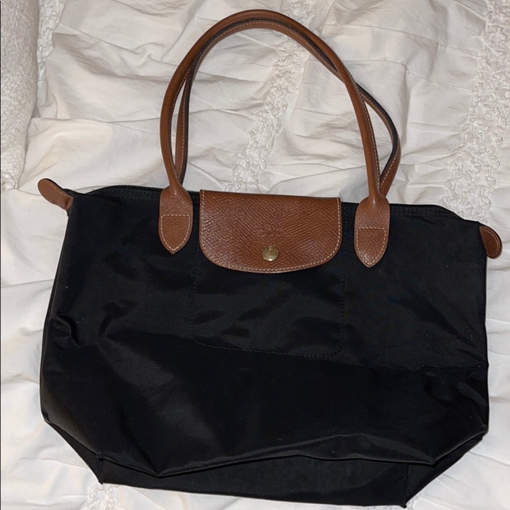 Black Mini Longchamp Le Pliage